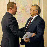 Александр Турчин и Аскар Бейсенбаев обсудили сферы сотрудничества Минской области и Казахстана